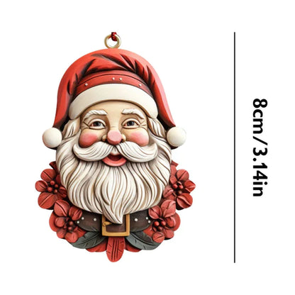 Resin Santa Claus Pendant