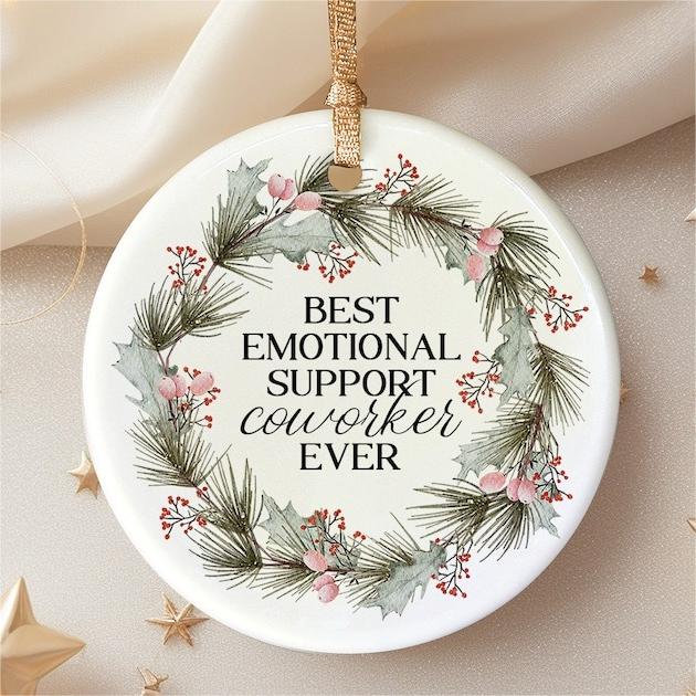 🎁🎁Handmade Emotional Support  Ornament Gift